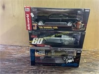 3 - 1:18th Scale Die Cast Cars