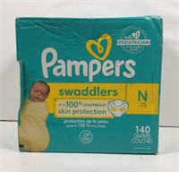 New Pampers Swaddlers 140 Diapers