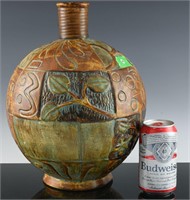 LARGE SUPERB MEXICAN SPANISH POTTERY VASE
