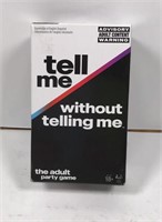 New Tell me Without Telling me Adult Party Game