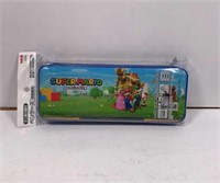 New Super Mario Pencil Case Double Sided Opening