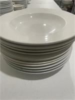 13 - 12 inches wide lip soup bowls