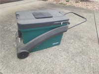 Craftsman tool box on wheels.