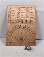 New PlayBall Baseball Dice Board Game