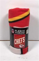 New NFL Kansas City Chief’s Fleece Throw