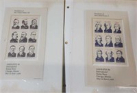 1986 Presidential  Mint stamp set.