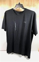 New Under Armour Black T-Shirt Size 2XL