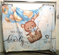 New Baby Boy Baby Shower Wall Tapestry