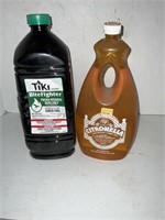 Tiki torch oil, 1/2 &3/4 full