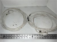 (2) 20 foot extension cords