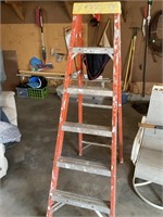 Werner 6 foot fiberglass step ladder