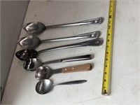 3 Vollrath 15 inch serving’s spoons (1 is