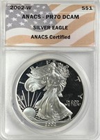 2002-W Silver Eagle PR-70 DCAM