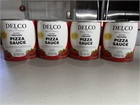 4 6lb 11oz cans of pizza sauce