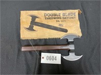 DOUBLE BLADE THROWING HATCHET