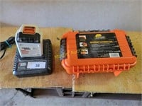 Black and Decker Lithium Battery with Charger and