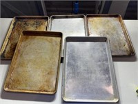 5 baking sheets