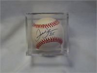 1991 Frank Thomas Signed Baseball HOF