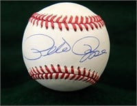 Reds Pete Rose Autographed Rawlings MLB Baseball