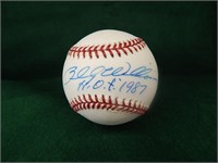 Billy Williams HOF 1987 Autographed Baseball