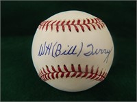 Bill Terry Autographed Signed Official NL Baseball