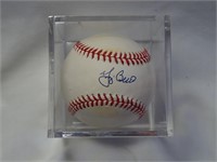 Yogi Berra Signed Baseball HOF