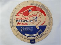 1950's Wells Baseball Percentage Solver