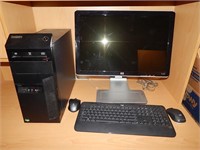 Lenovo Thinkcenter Computer HP Monitor Printer