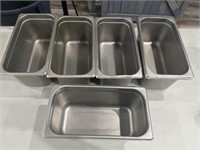 6 steam table pans