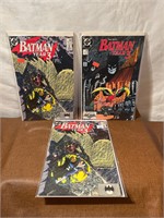 3 miscellaneous DC Batman comics