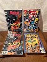 4 miscellaneous DC comics