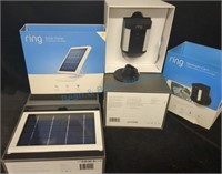 Ring spotlight cam battery and ring solar panel