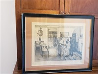 'FOR 50 YEARS' ETCHING SIGNED SADLER -PROOF