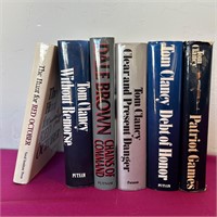 6 Tom Clancy Books