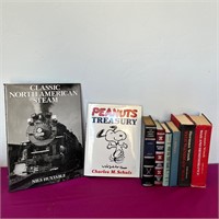 Peanuts, Trains, Brontë, Wouk Books ++