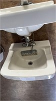 3 White Commercial Sinks