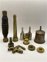 Small Oil Can, Funnel, Brass Hose Ends, Stopper,