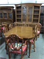 Fruitwood Dining Room Suite