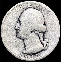 1932-D Washington Silver Quarter NICELY