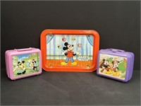 Mickey Mouse Tray & Lunch Boxes