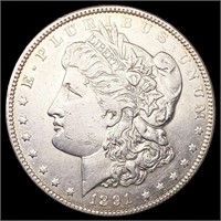 1891-CC Morgan Silver Dollar CLOSELY UNCIRCULATED