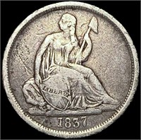 1837 Seated Liberty Dime NICELY CIRCULATED