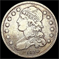 1834 Capped Bust Quarter LIGHTLY CIRCULATED