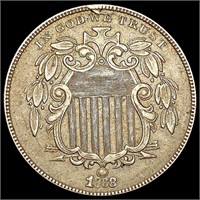 1868 Shield Nickel CLOSELY UNCIRCULATED