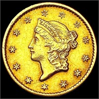 1849-O Rare Gold Dollar CLOSELY UNCIRCULATED