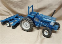 Ertl Ford 7710 Tractor & Disk