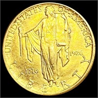 1926 Sesquincentennial $2.50 Gold Quarter Eagle