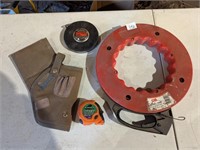 Measuring Tape Lot & Tool Belt