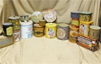 Group of Collectible Tins