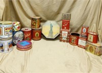 Group of Collectible Tins